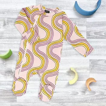 Mjolk Комбинезон Sleep and Play Радуга