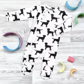 Mjolk Комбинезон Sleep and Play Собачки