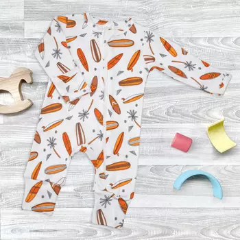 Mjolk Комбинезон Sleep and Play Сёрфы