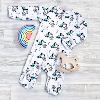 Mjolk Комбинезон Sleep and Play Туканы