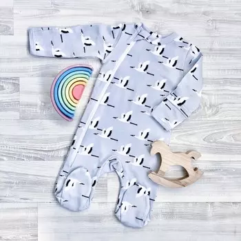 Mjolk Комбинезон Sleep and Play Журавли