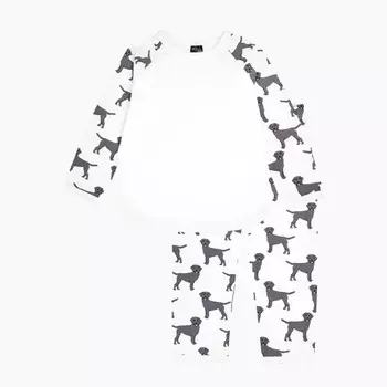 Mjolk Пижама (кофточка, штанишки) Собачки