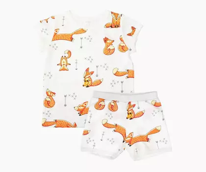 Mjolk Пижама Лисички