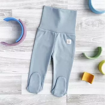 Mjolk Ползунки на широкой резинке Baby blue