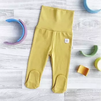 Mjolk Ползунки на широкой резинке Mustard