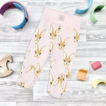 Mjolk Ползунки на широком поясе Зайчики New