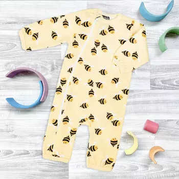 Mjolk Утеплённый комбинезон Пчёлки