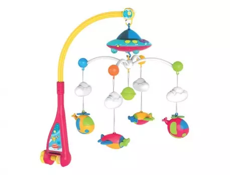 Мобиль Elefantino Музыкальная карусель на кроватку с проектором