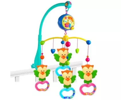 Мобиль Наша Игрушка на кроватку Моё солнышко Совушки