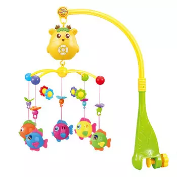 Мобиль Pituso музыкальный Рыбки