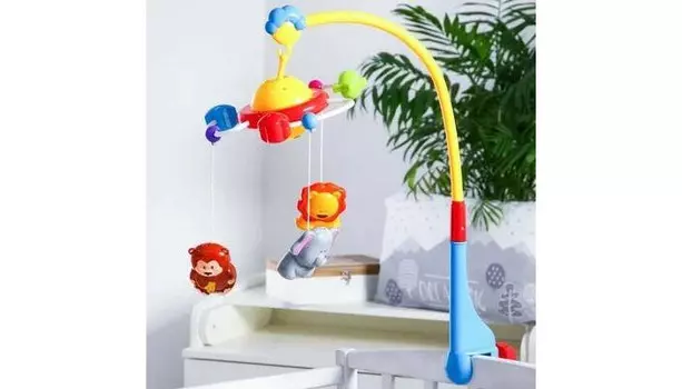Мобиль Сималенд музыкальный Джунгли с ночником