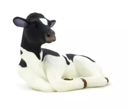Mojo Animal Planet Телёнок голштинской породы лежит S