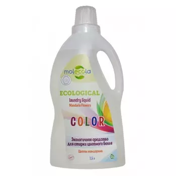Molecola Гель для стирки цветного и линяющего белья Цветы мандарина 1.5 л