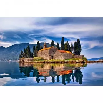 Molly Картина мозаика Черногория 40х50 см