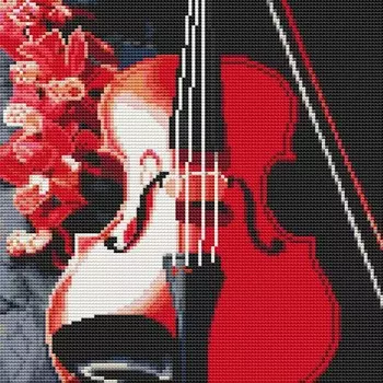 Molly Картина мозаикой Музыка цветов 30х30 см