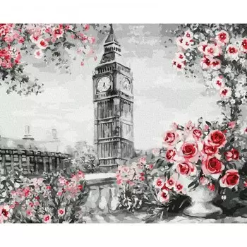 Molly Картина по номерам Английский пейзаж 40х50 см