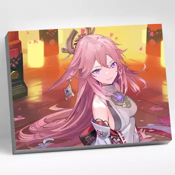 Molly Картина по номерам Геншин Аэ Мико 30х40 см CHR0152