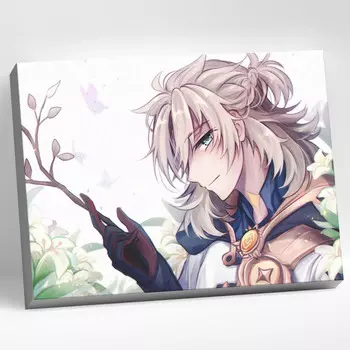 Molly Картина по номерам Геншин Альбедо 30х40 см