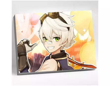 Molly Картина по номерам Геншин Беннет 30х40 см