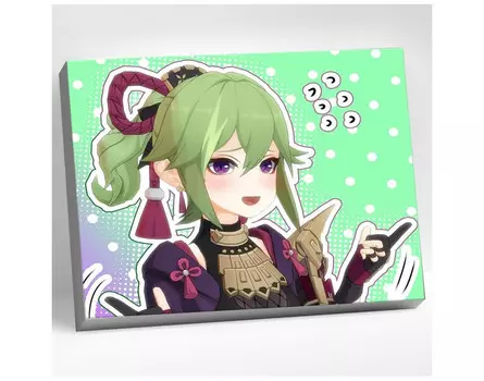 Molly Картина по номерам Геншин Куки 30х40 см CHR0193