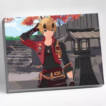 Molly Картина по номерам Геншин Тома 30х40 см