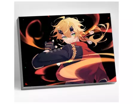 Molly Картина по номерам Геншин Тома 30х40 см CHR0200