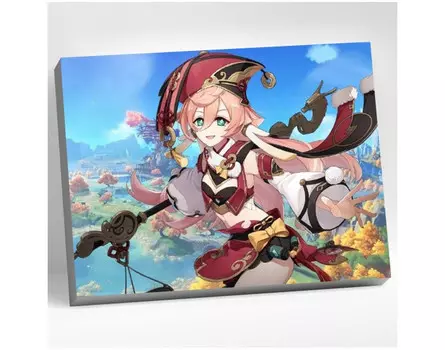 Molly Картина по номерам Геншин Янь Фэй 30х40 см