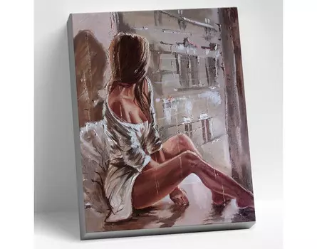 Molly Картина по номерам У Окна 40х50 см