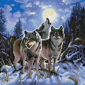 Molly Картины мозаикой Ночное трио 30х30 см