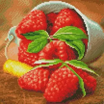 Molly Картины мозаикой Ягода малина 30х30 см