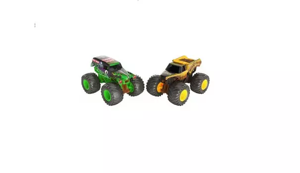 Monster Jam Машинки, меняющие цвет 2 шт.