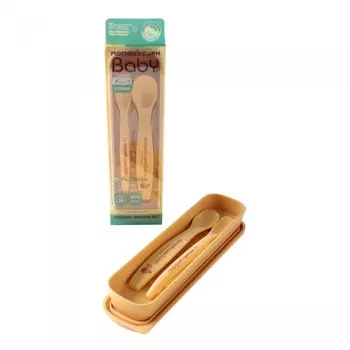 Mother's Corn Baby Ложки в переносном контейнере