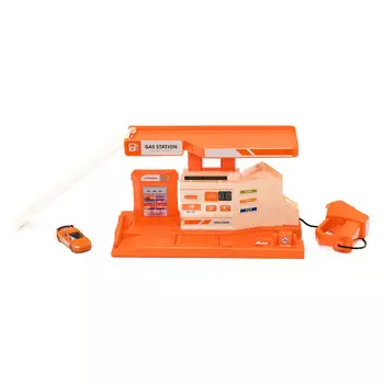 Motorro Автозаправочная станция c металлической машинкой
