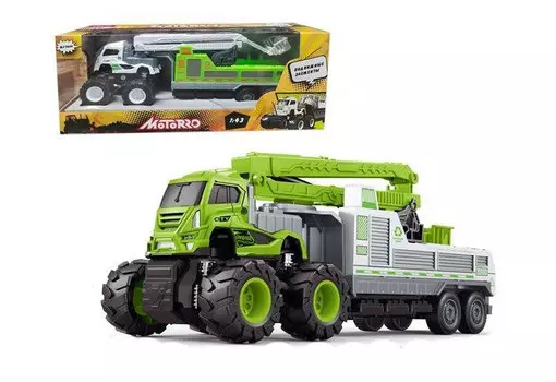 Motorro Машинка металлическая инерционная Big Foot HL23117