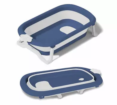 Mowbaby Ванна детская со сливом складная Oasis 83 см