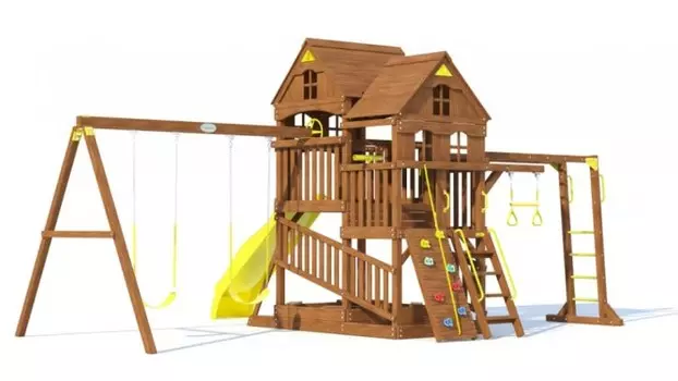 MoyDvor Детская площадка Панорама с рукоходом