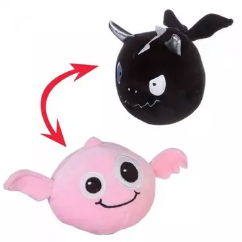 Мягкая игрушка ABtoys Перевертыши Фэнтези Дракон-Монстр 12 см