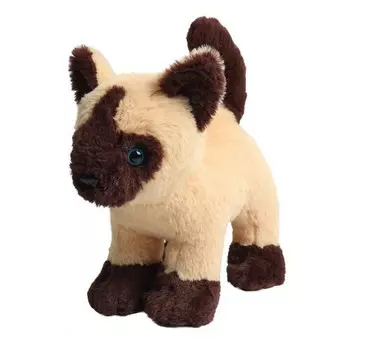 Мягкая игрушка All About Nature Сиамский котёнок 27 см