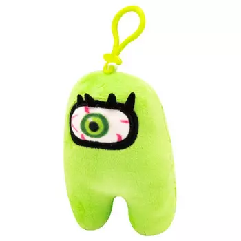 Мягкая игрушка Among Us 3 серия на брелке 12 см