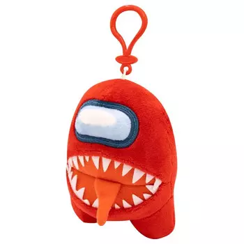 Мягкая игрушка Among Us 3 серия предатель на брелке 12 см