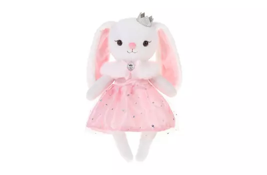 Мягкая игрушка Angel Collection Зайка Мишель принцесса