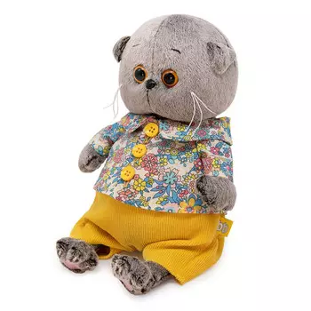 Мягкая игрушка Budi Basa Басик Baby в рубашке и штанишках 20 см