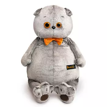 Мягкая игрушка Budi Basa Кот Басик с бархатным бантом 60 см
