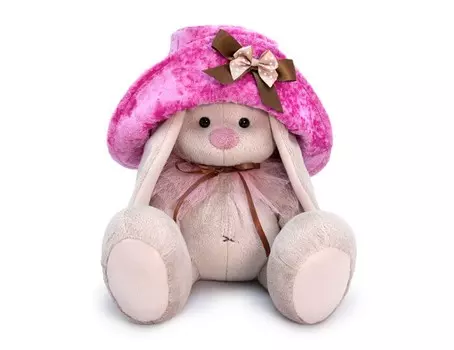 Мягкая игрушка Budi Basa Зайка Ми в шляпе 23 см