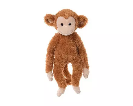 Мягкая игрушка Bukowski design Плюшевая обезьянка Bingo рыжая, 40 см