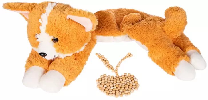 Мягкая игрушка Fancy мягконабивная Грелка Корги