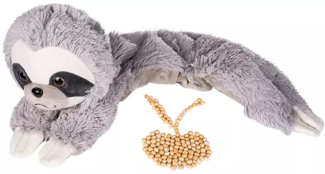 Мягкая игрушка Fancy мягконабивная Грелка Ленивец