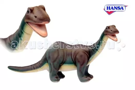 Мягкая игрушка Hansa Бронтозавр 45 см