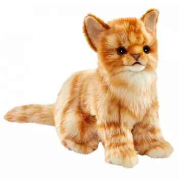 Мягкая игрушка Hansa Котенок бежевый 19 см
