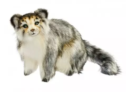 Мягкая игрушка Hansa Манул сидящий 42 см